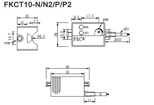 12 mm pipeline pojemnościowy czujnik zbliżeniowy 12 Volt Normal Open Detection Sensor.jpg