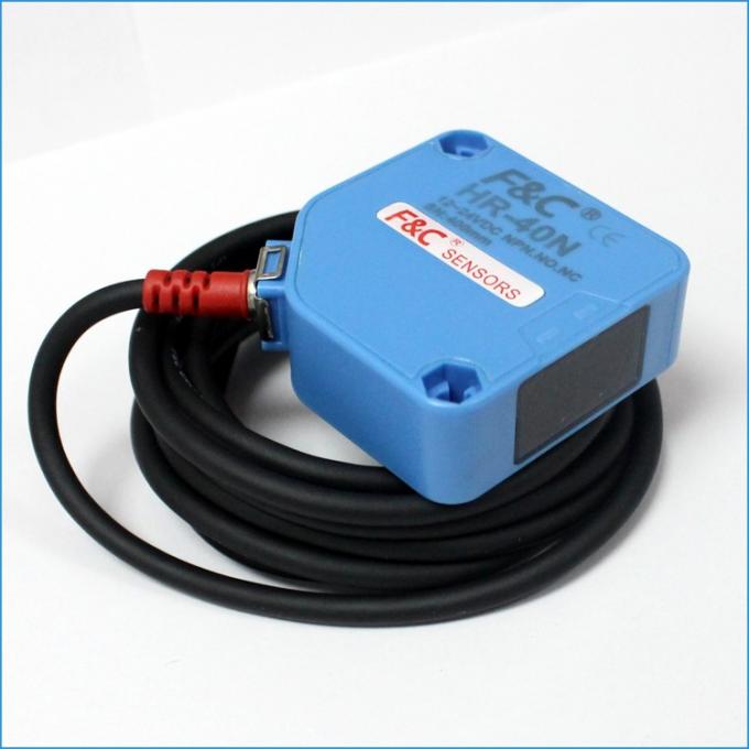 12Volt 4 Wire Odblaskowe czujniki fotoelektryczne Przełącznik PNP Diffuse Square Sensor.jpg