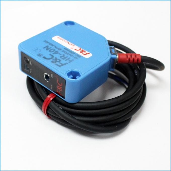 12Volt 4 Wire Odblaskowe czujniki fotoelektryczne Przełącznik PNP Diffuse Square Sensor.jpg