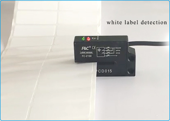 Adhesive Common Label Detection Czujnik szczelinowy 2mm do etykietowania etykiet