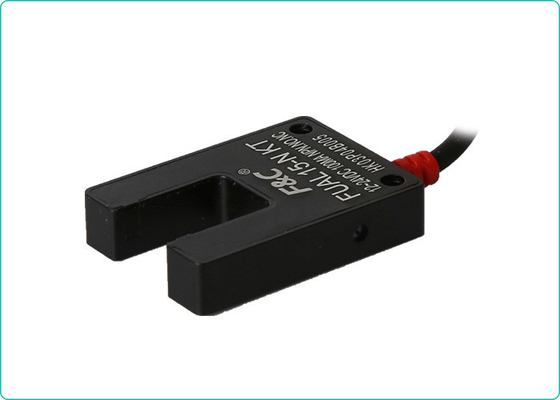 24VDC Usytuowanie pozycji Rozcięty czujnik optyczny PNP Metalowa obudowa Przełącznik fotoelektryczny 15mm